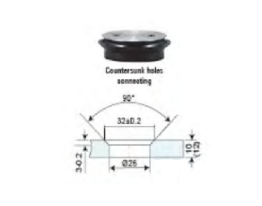 connecting holes parts