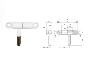 910-11Window hinge