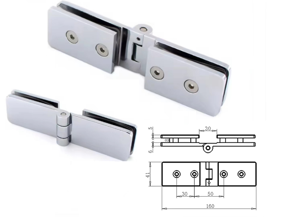 JHC-603LD glass hinge