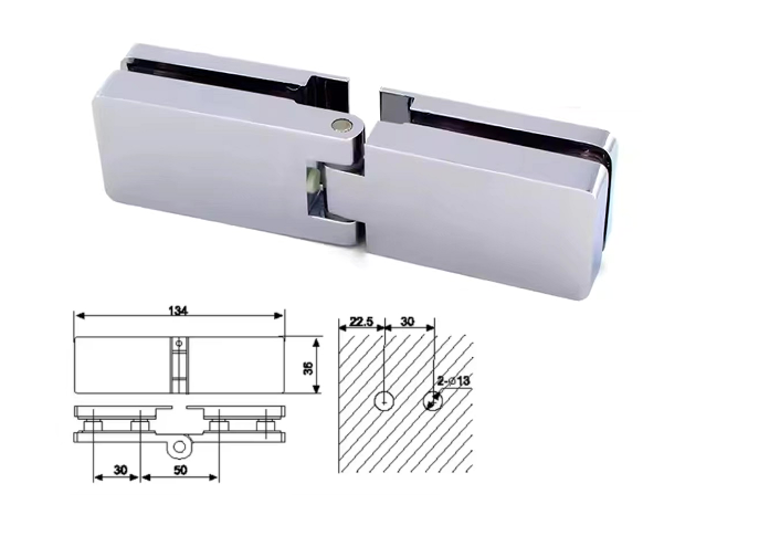 JHC-603A glass hinges