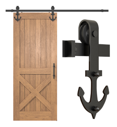 Anchor style sliding door kit-JHC2026