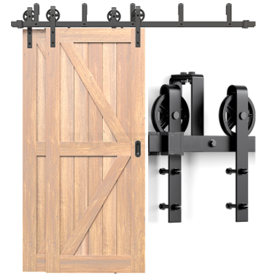 Kit Fit Double Wooden Doors-JHC2209
